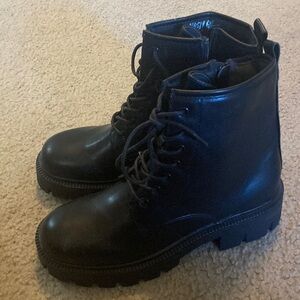 Black Combat Boots